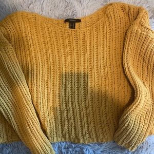 Yellow sweater